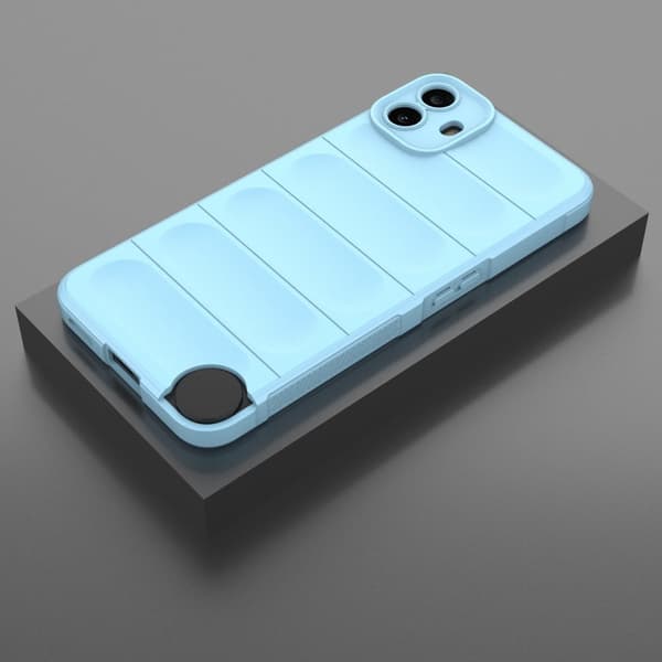 Deksel med mykt grep for Nothing CMF Phone 1 - Babyblå Blue
