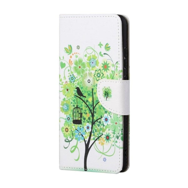 Wonderland Samsung Galaxy M33 5G flip etui - Grønt Træ Green