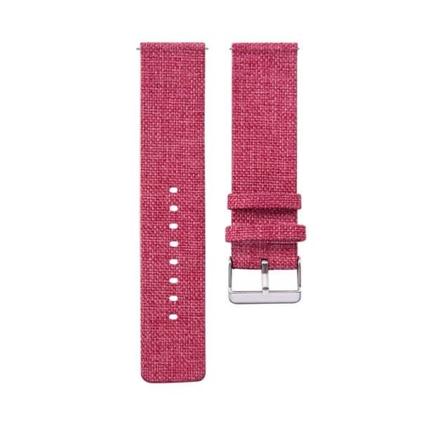 Fossil Gen 4 (40mm) kestävä nailon ranneke - Punainen Red