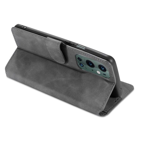 DG.Ming Oneplus 9 Pro Retro Etui - Grå Silver grey