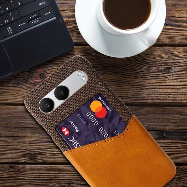 Bofink OnePlus Nord 4 skal med korthållare - Orange Orange