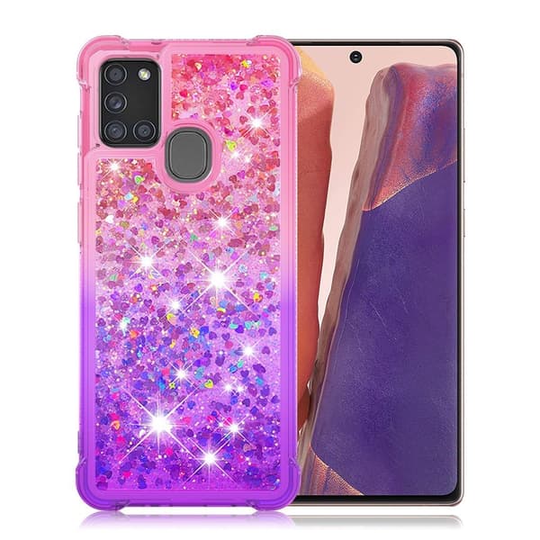 Princess Samsung Galaxy A21s Deksel - Rose / Lilla Purple