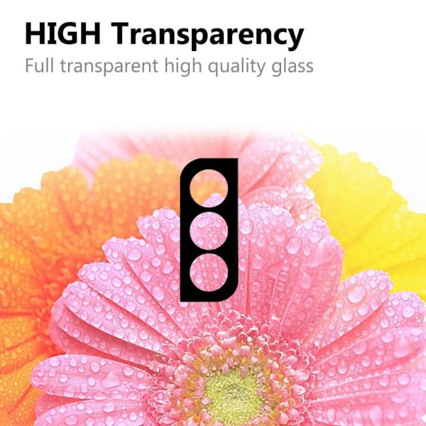 Samsung Galaxy S22 Plus HD kameralinsskydd av härdat glas Transparent