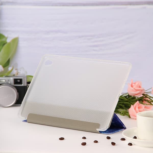Huawei MediaPad M6 10.8 tri-fold mønster læder flip etui - Castle Multicolor