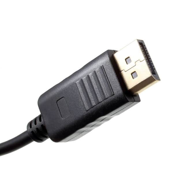 Universal Displayport DP hann til HDMI hunn adapter converter Black