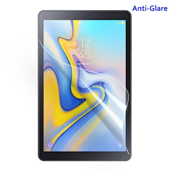 Samsung Galaxy Tab A 10.5 matta pintainen pehmeä LCD näyttö suojakalvo tabletille - Transparentti Transparent
