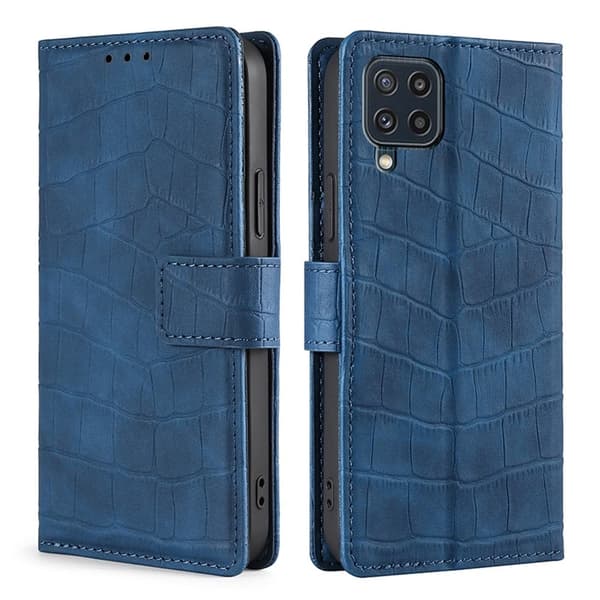 Croco Samsung Galaxy M32 skal - Blå Blå