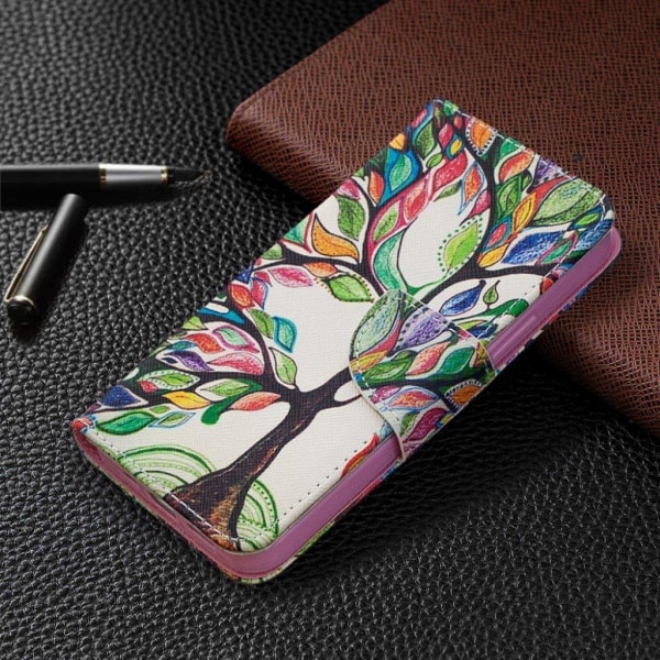 Wonderland iPhone 12 Pro / iPhone 12 flip etui - Livstræ Multicolor