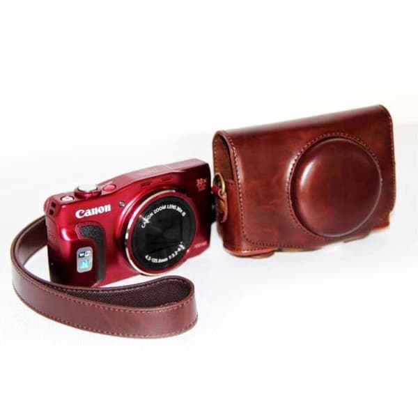 Canon SX720 HS / SX700 HS design suojakotelo - Kahvi Brown