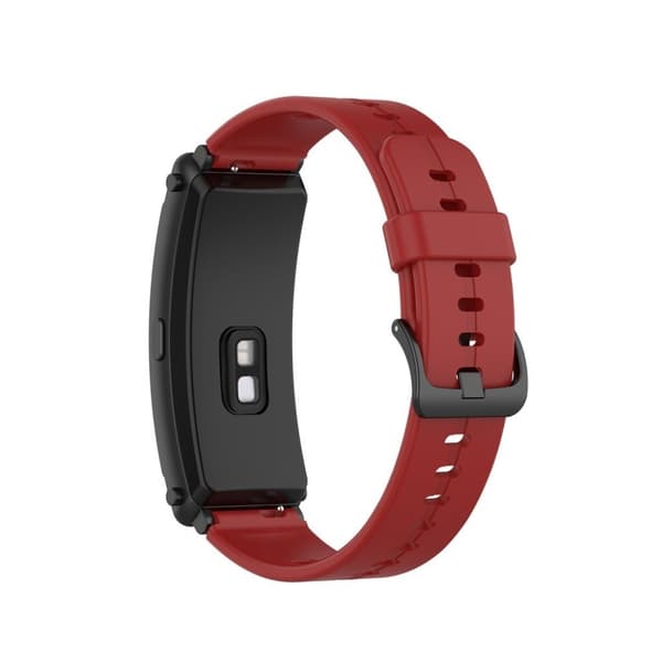 Silikonklokkebånd for Huawei TalkBand B6 / B3 - Rød Red