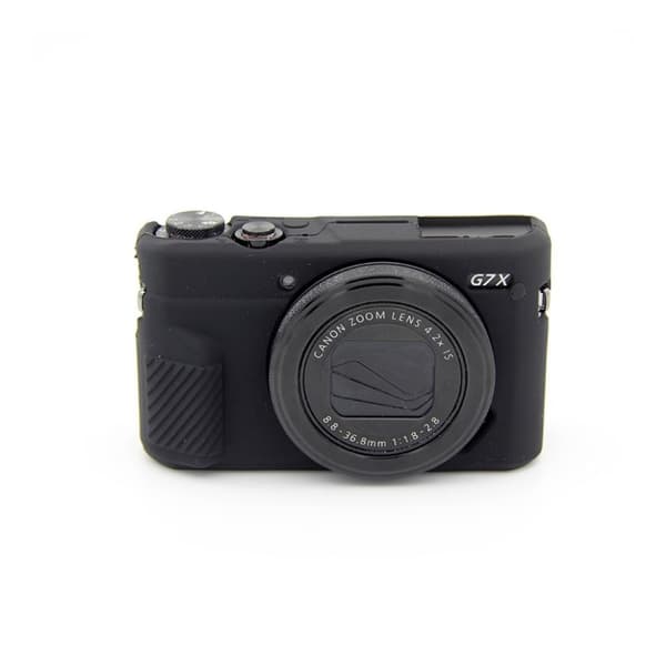 Canon PowerShot G7X MarkII blød silikone beskyttende etui - Sort Black