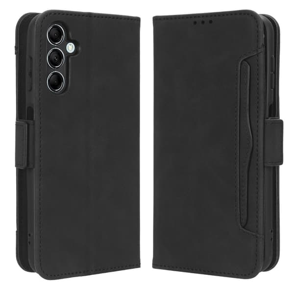 Moderni Nahkalaukku For Samsung Galaxy M54 - Musta Black