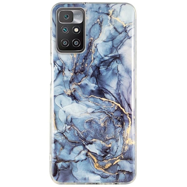 Marble Xiaomi Redmi Note 11 / 10 Prime / 10 Suojakotelo - Harmaa Silver grey