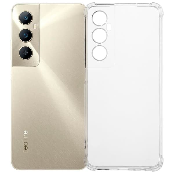 Lux-Case Airbag Realme C65 skal Transparent