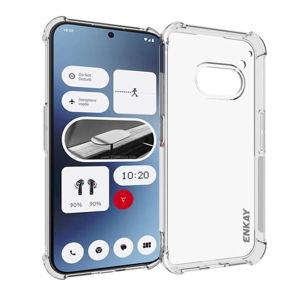 ENKAY klart fallsikkert etui for Nothing Phone (2a) Transparent
