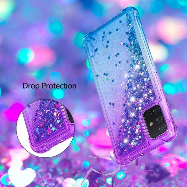 Princess Samsung Galaxy A71 skal - Lila Lila