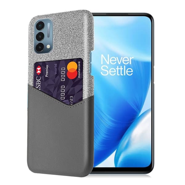 Bofink OnePlus Nord N200 5G Card Suojakuori - Harmaa Silver grey