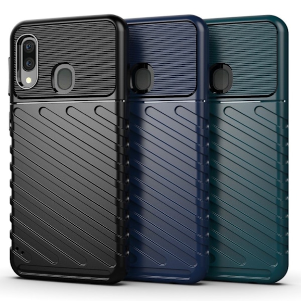 Thunder Samsung Galaxy M20 cover – Blå Blue