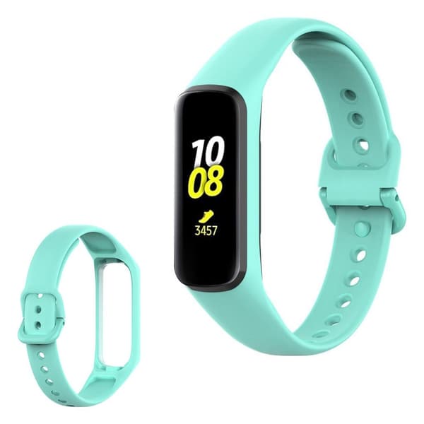 Samsung Galaxy Fit 2 simple silikone rem - cyan Green