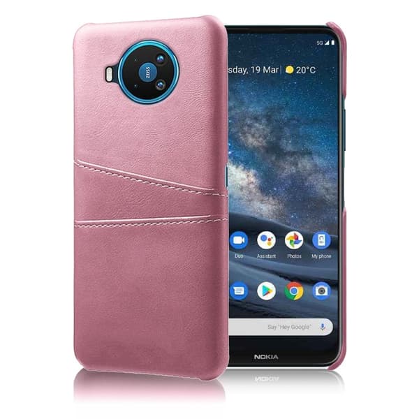 Dual Card Nokia 8.3 5G kotelot - Ruusukulta Pink