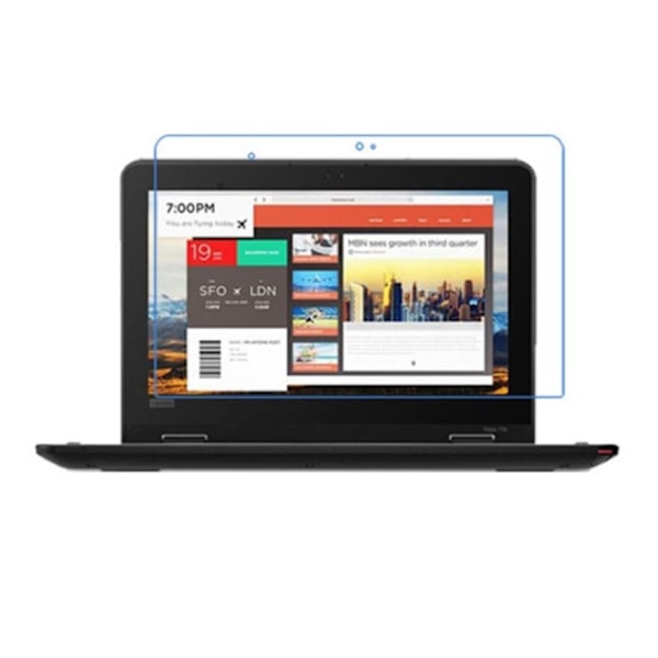 Lenovo ThinkPad X1 Tablet ultra gennemsigtig LCD-skærmbeskytter Transparent