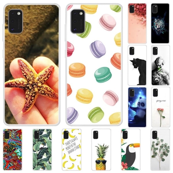 Deco Samsung Galaxy A41 Cover - Ulv Multicolor