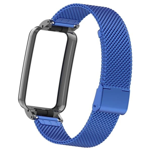 Xiaomi Mi Band 7 Pro milanesisk urrem i rustfrit stål - Safir Blue