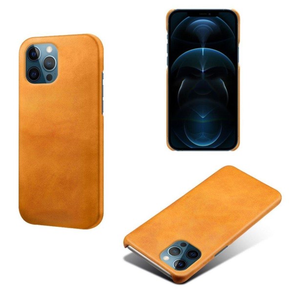 Croco iPhone 12 Pro Max kotelot - Oranssi Orange