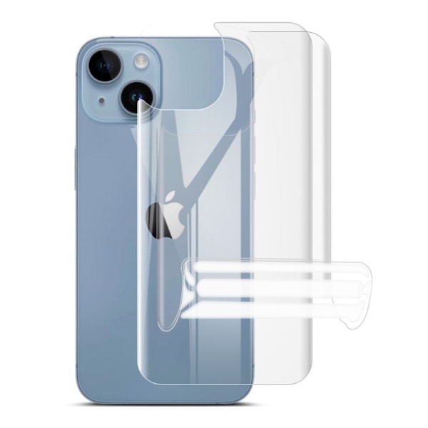 IMAK Hydrogel III skärmfilm till iPhone 14 Transparent