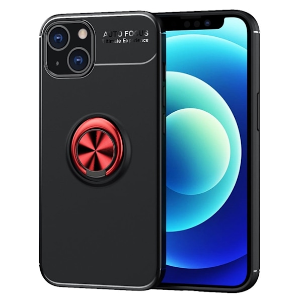 Ringo Suojakotelo iPhone 14 - Musta / Punainen Red