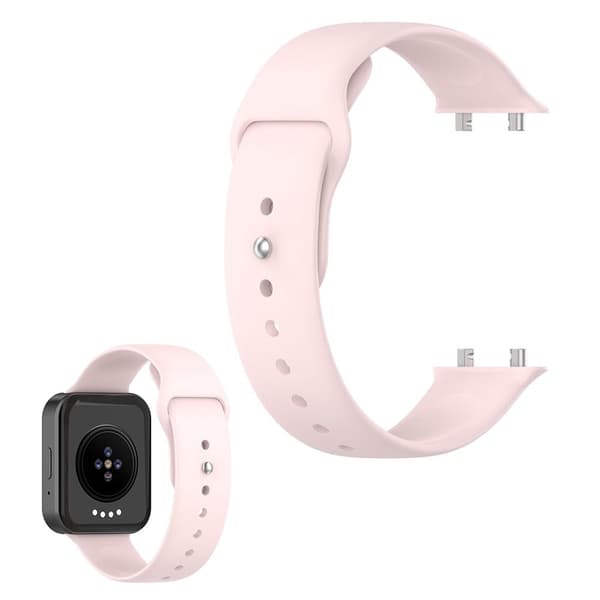 26 mm Meizu Watch silikone urrem - Lyserød Pink