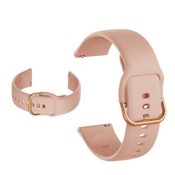 Silicone watch band for Samsung and Garmin watch - Pink Rosa