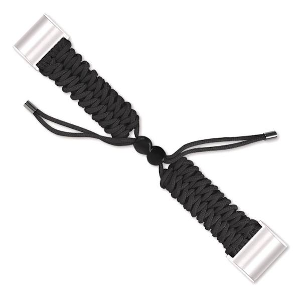 Fitbit Charge 2 flettet rem - sort Black