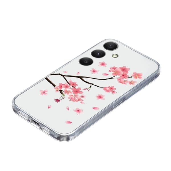 Vibe Samsung Galaxy S24 FE -kansi - Luumun Kukka Pink