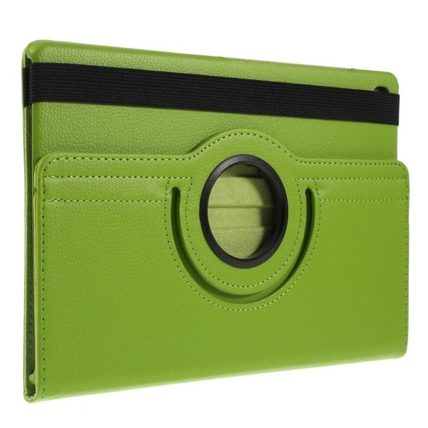 Samsung Galaxy Tab S5e litchi leather case - Green Green
