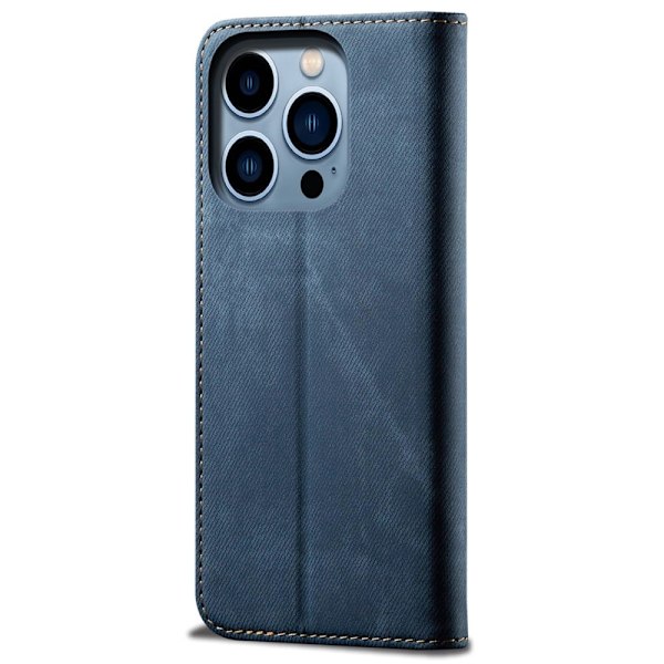 Jeans iPhone 14 Pro fodral - Blå Blå