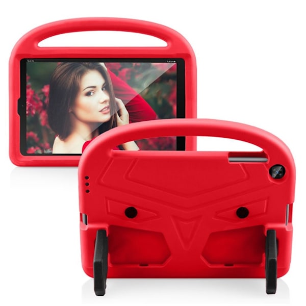 Samsung Galaxy Tab A 10.1 (2019) varpunen design iskunkestävä kotelo - Punainen Red