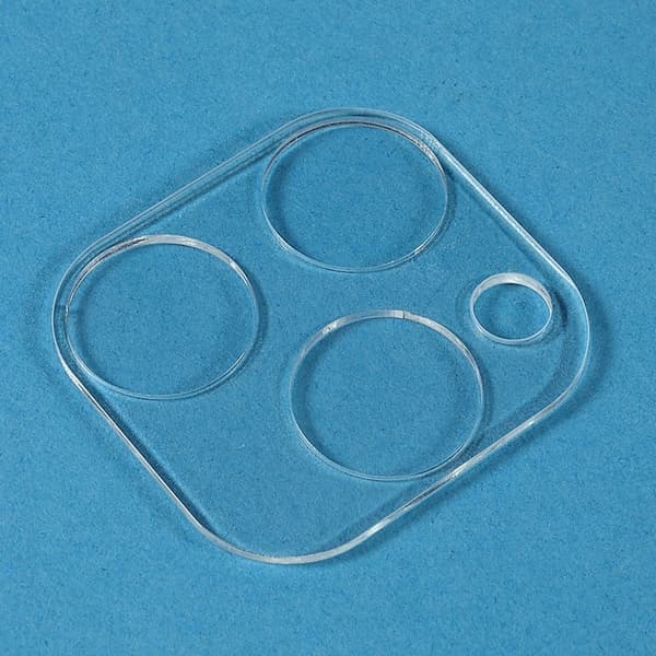 2Pcs Honor 60 SE arc edge härdat glas kameralinsskydd Transparent