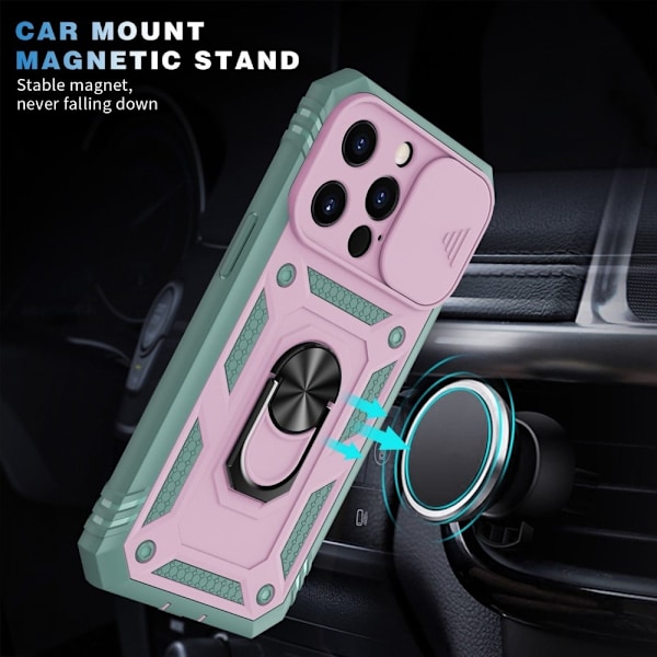 Bofink Combat iPhone 13 Pro skal - Rosa Rosa