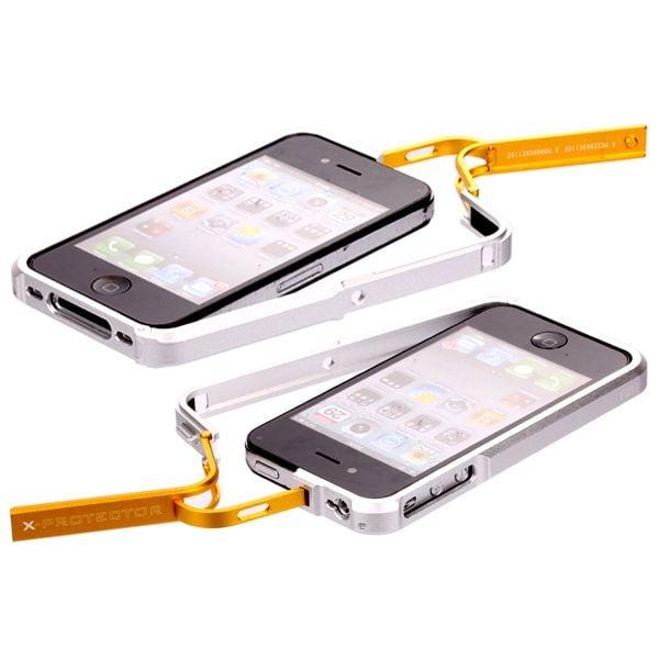 FiiO X-Fighter (Hopea - Keltainen) Alumiininen Bumper - iPhone 4 Yellow