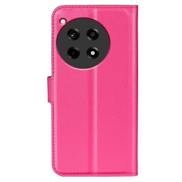 Classic OnePlus 12R / OnePlus Ace 3 flip kuoret - Ruusu Pink