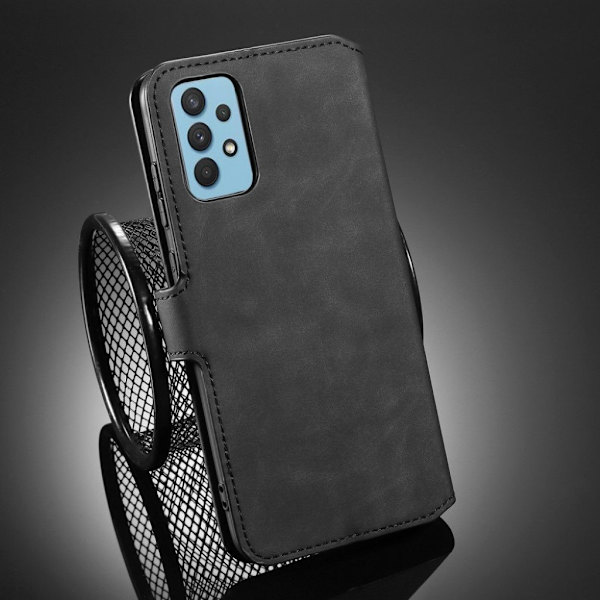DG.MING Samsung Galaxy A32 retro etui - Sort Black