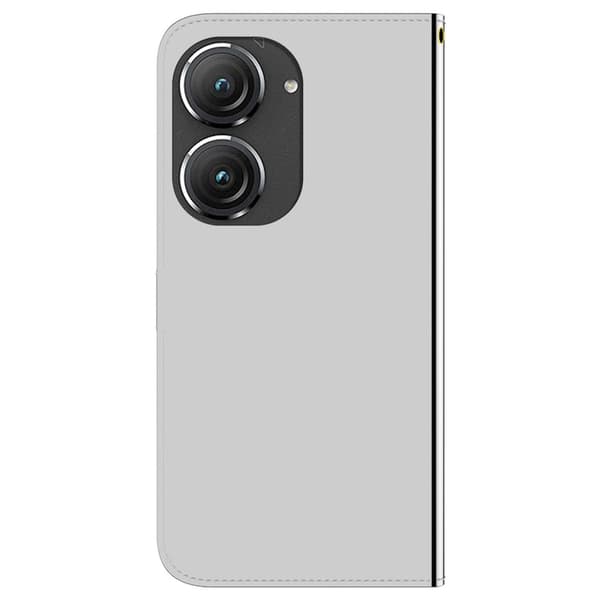 Mirror ASUS Zenfone 9 Flippetui - Sølv Silver grey