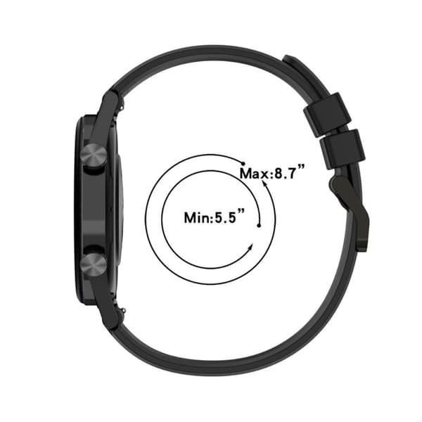 Honor Watch GS 3 klockarmband i silikon - Ljusrosa Rosa