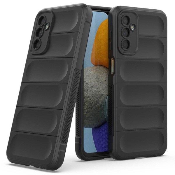 Mjukt greppformat Samsung Galaxy M23 / Samsung Galaxy F23 skal - Blå Blå