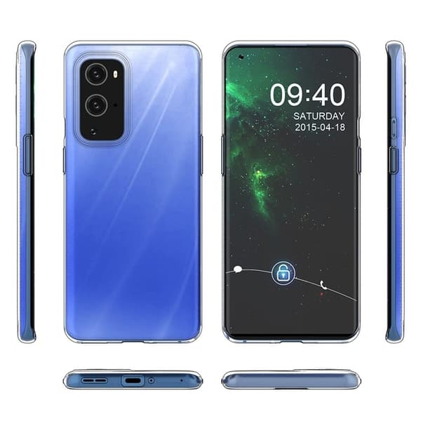 Ultratynt, gjennomsiktig etui til OnePlus 9 Pro Transparent