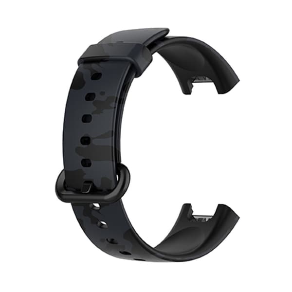 Xiaomi Redmi Watch 2 Lite urrem i silikone med cool mønster - Camouflage Grå Silver grey