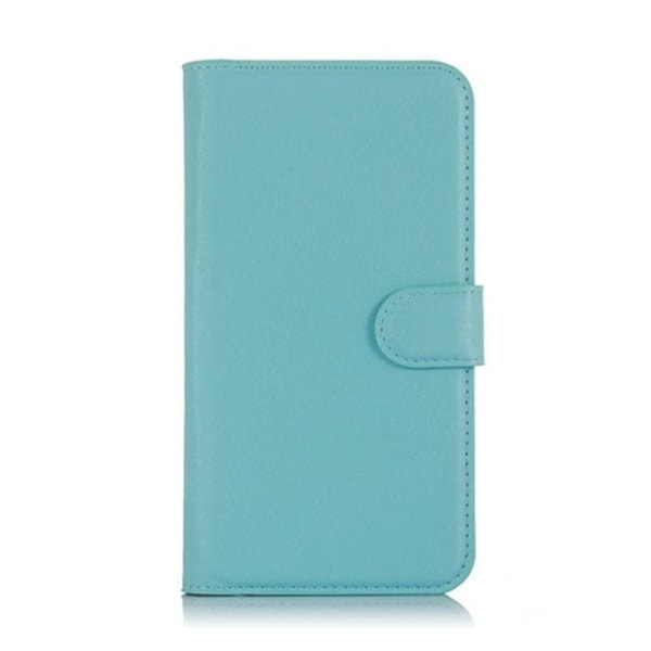 Kvist Microsoft Lumia 550 Leather stander etui - Blå Blue