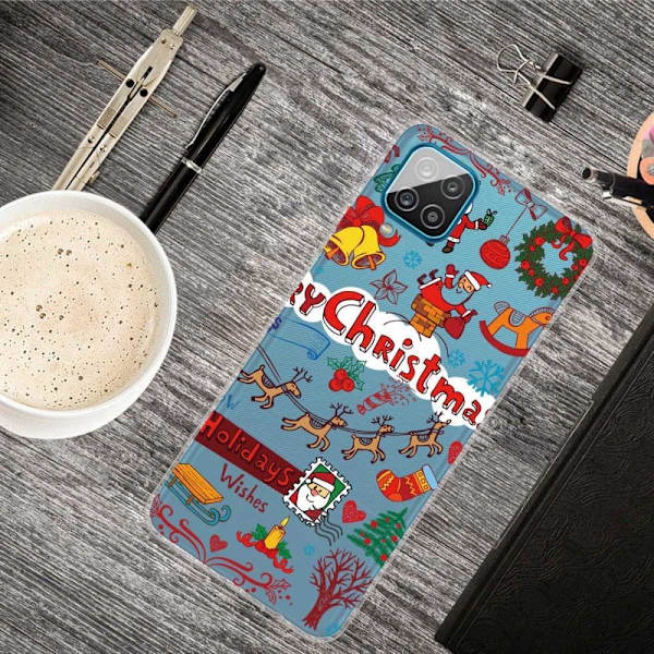 Deco Samsung Galaxy M33 5G kotelot - Joulukoriste Red