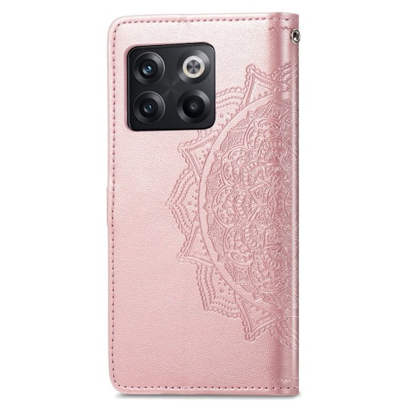 Mandala OnePlus 10T / Ace Pro Flip Fodral - Roséguld Rosa